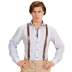 Kovbojské kšandy hnědé